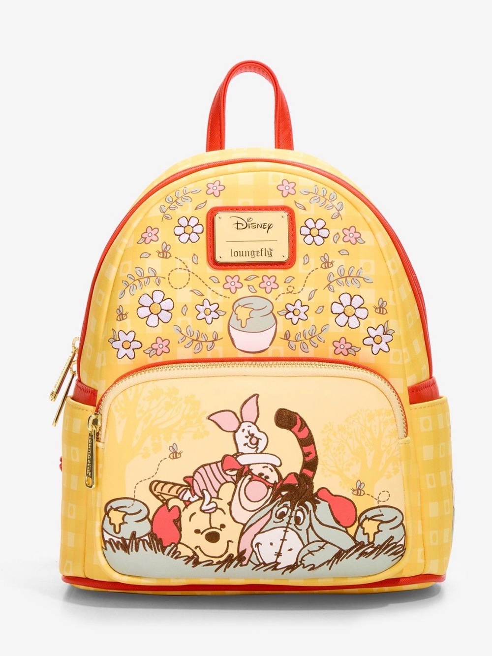 Loungefly Yellow Winnie the Pooh Honey & Friends Mini Backpack